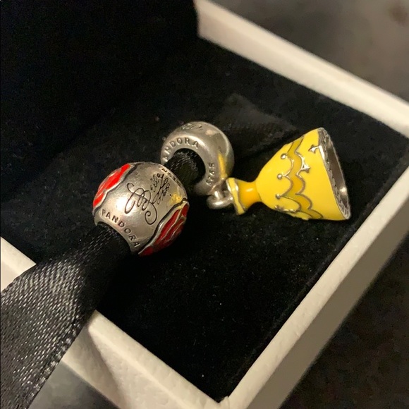 Disney Pandora Belle Dress and Rose Charms - Picture 4 of 5